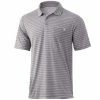 Huk Waypoint Ombre Stripe Polo Mens