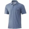 Huk Waypoint Ombre Stripe Polo Mens