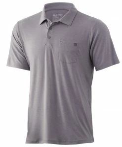 Mens Huk Waypoint Polo
