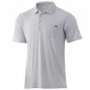 Mens Huk Waypoint Polo