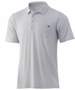 Mens Huk Waypoint Polo