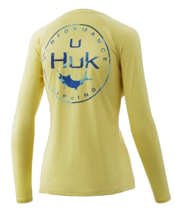 Huk Womens Marlin Badge Pursuit Graphic