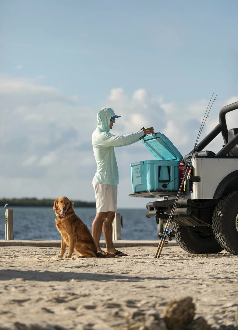 Mens Huk Waypoint Running Lakes Hoodie 5 Mens Huk Waypoint Running Lakes Hoodie