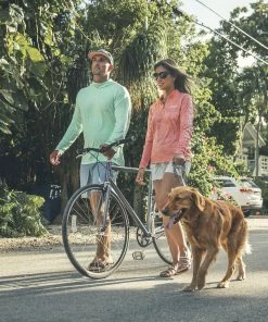 Huk Womens Icon X Running Lakes 1/4 Zip