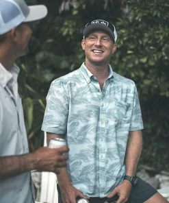 Huk Kona Covered Up Button-Down