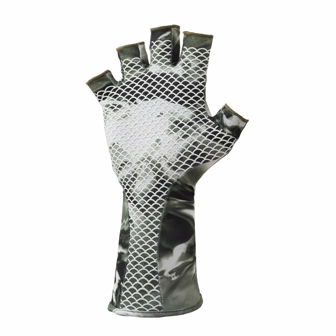 Huk Mossy Oak Hydro Sun Glove MENS 3 Huk Mossy Oak Hydro Sun Glove MENS